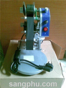 Máy in date bán tự động